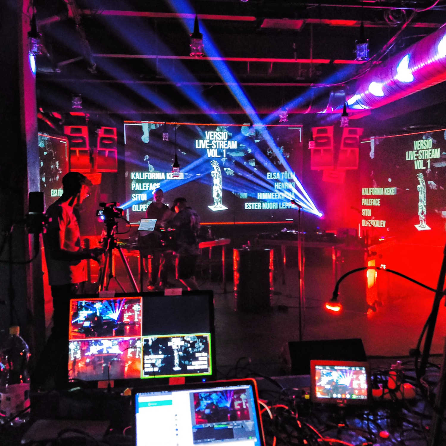 Versio vol.1 Livestream & camera mixing @ &Auml;&auml;niwalli 2020